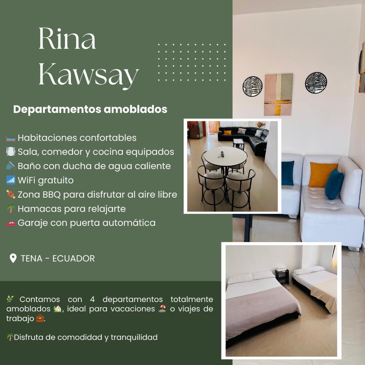 Rinakawsay - Viveviajando Apartamento Amoblado En テナ エクステリア 写真